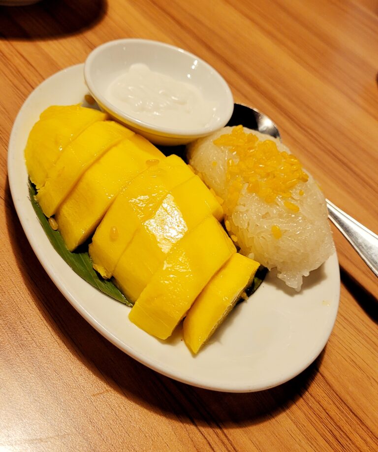 Absolute Thai Review Mango Sticky Rice