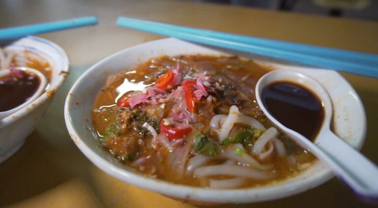 Best food in Penang - Assam Laksa