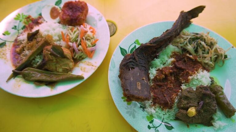 Best food in Penang - Nasi Campur