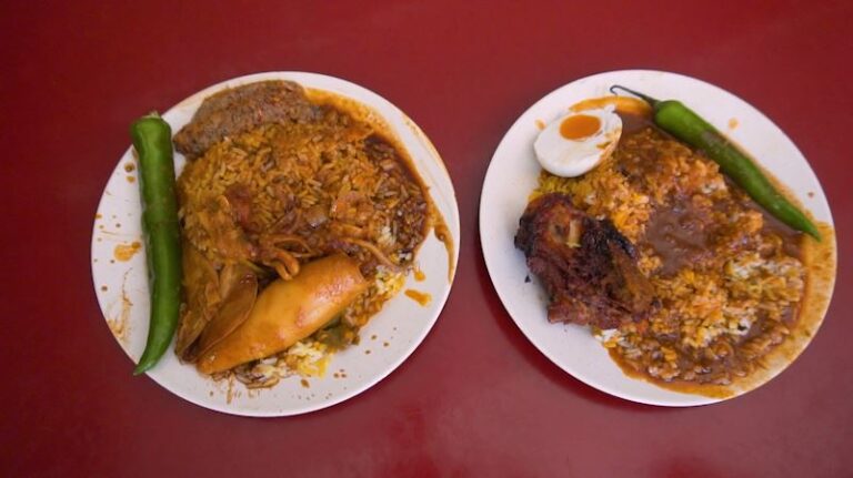 Best food in Penang - Nasi Kandar