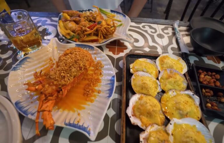 Seafood Dinner at Hai San Moc Quan